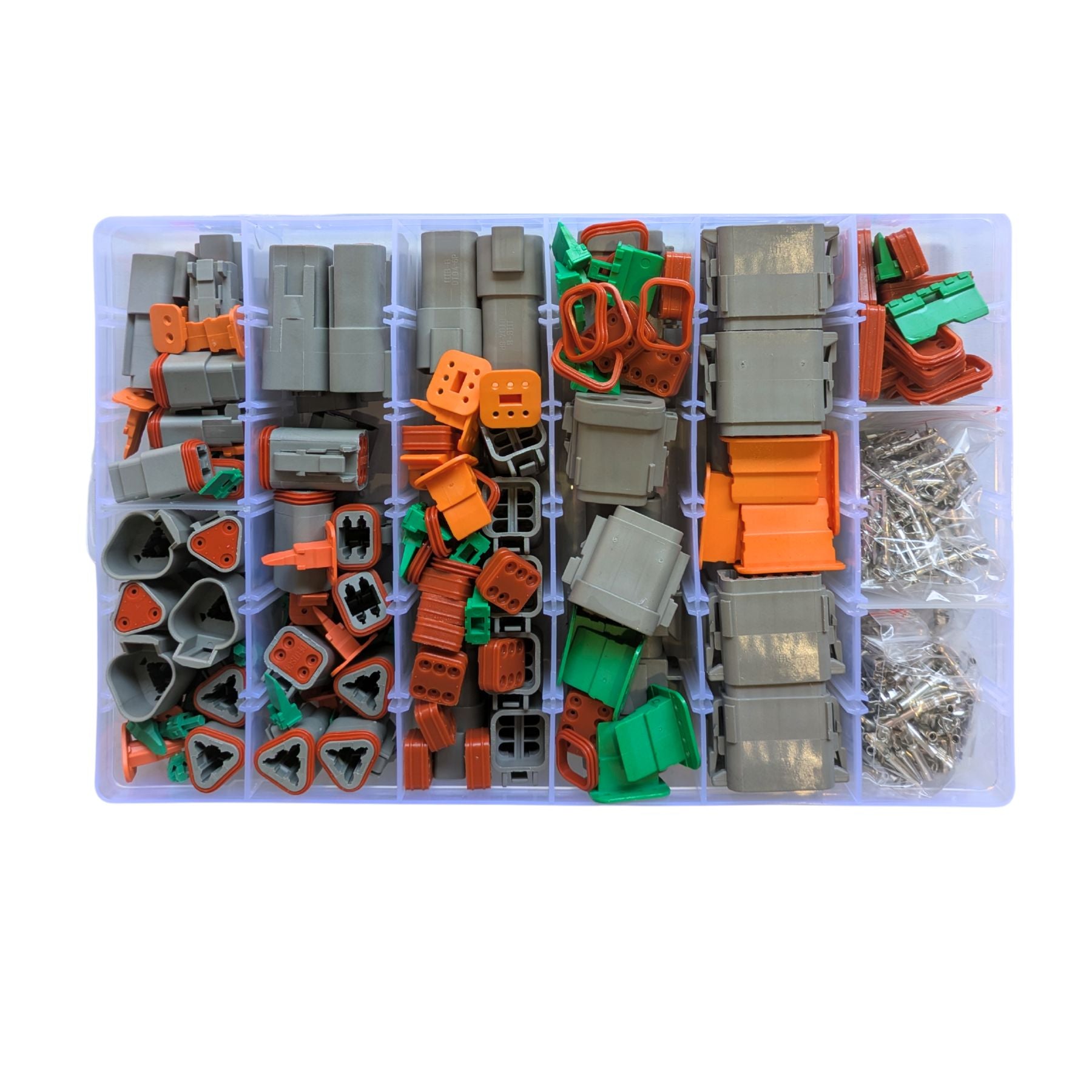 For Deutsch DT Connectors Plug Kit 317pcs Automotive DT-04 2, 3, 4, 6, 8 & 12 Way