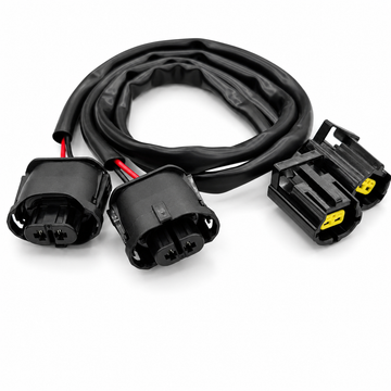 Faisceau d'adaptation précâblé pour phares antibrouillard avant 2 broches Land Rover Discovery 2 TD5 V8