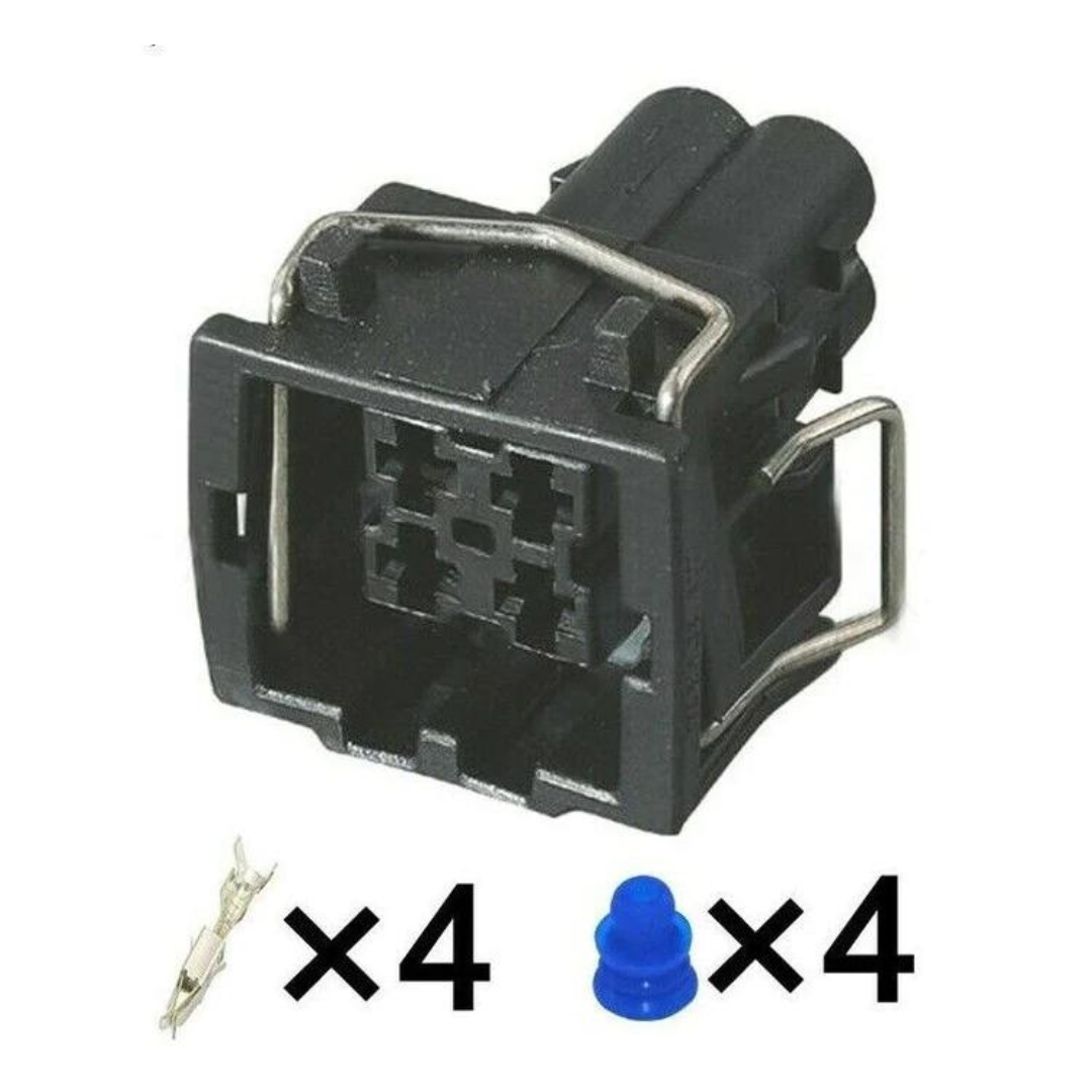 4 Pin Plug 357919754 Wiring Plug Sensor Connector Temp Air Con FITS VW Audi