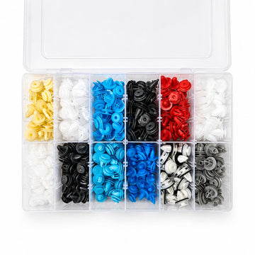 335pcs JDM Japanese Manufacturer Vehichles Automotive Car Automotive Trim Clip Assortment Kits Push Fastener Rivet Bumper Panel