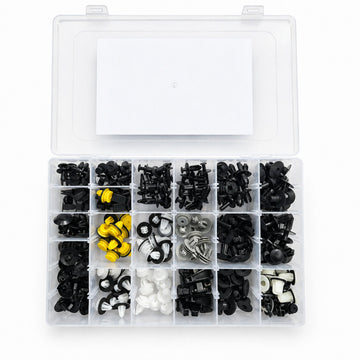 210pcs Mercedes Sprinter Van Automotive Trim Clip Assortment Kits Push Fastener Rivet Bumper Panel