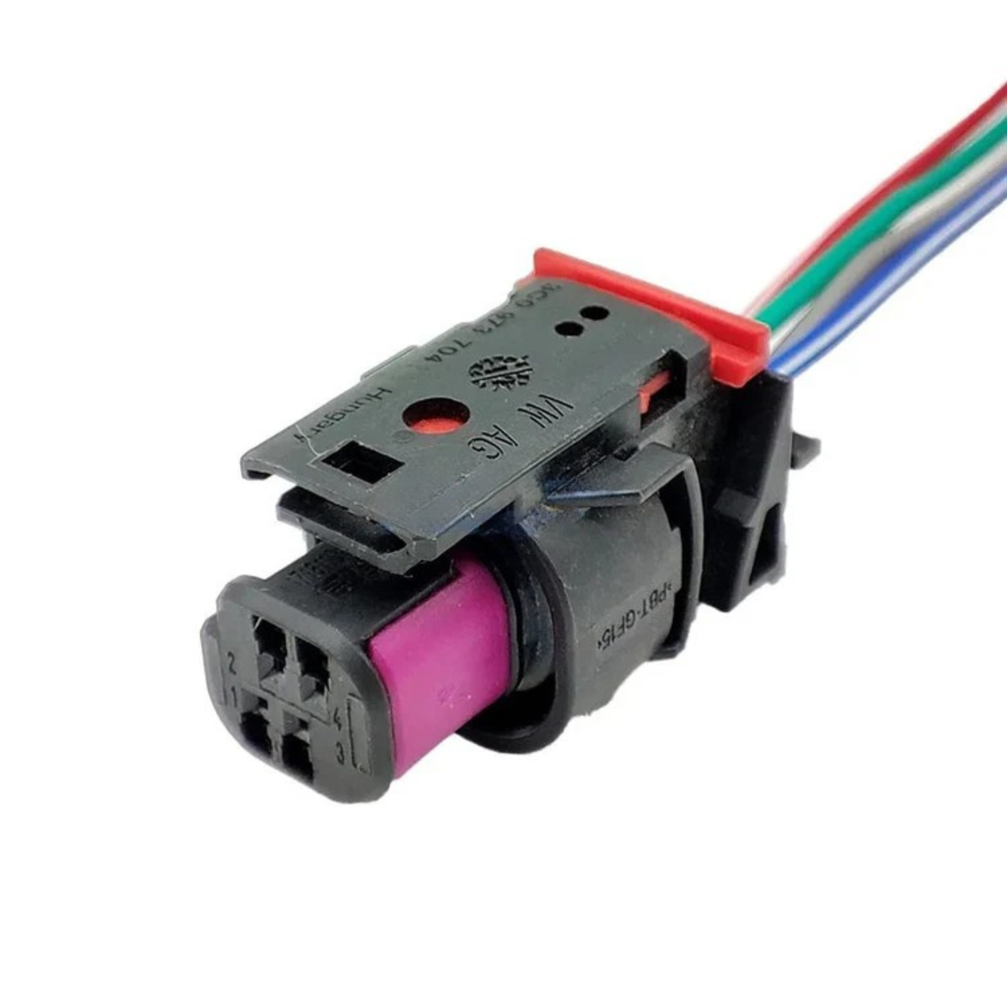 3C0973704 Pre-wired 4 Pin Door Connector for VW Audi Skoda Seat 0090-515