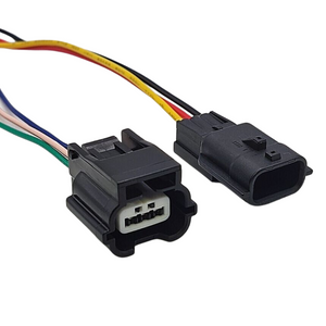 3 PIN Plug Connector Male Female PDC Sensor Crank AC For Yazaki Nissan Honda