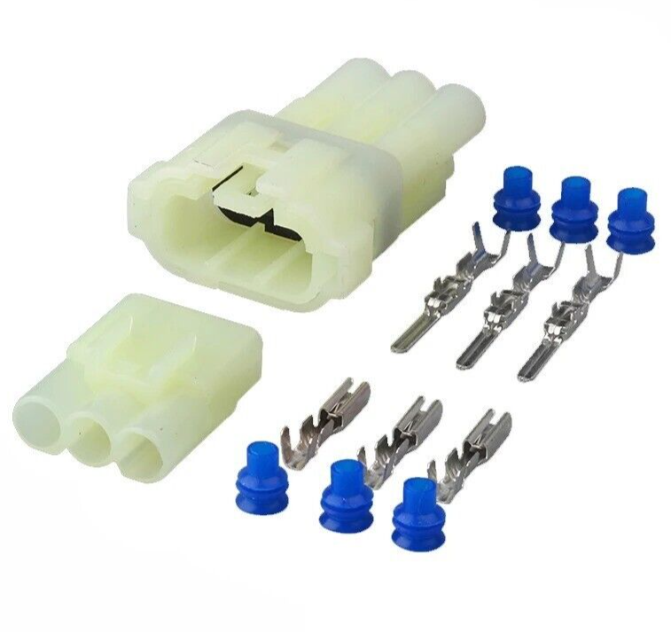 3 Pin Connector Set for Sumitomo HM 090 MT Plug Set Fits Suzuki, Yamaha & Honda