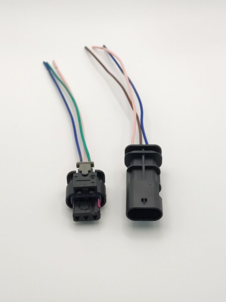 Connecteur Radar Stationnement Connecteur Fiche 3 Broches Pour Radar/capteur - Compatible VW, Audi, Seat, Skoda, BMW - Réf. 4F0973703 Capteur Aide Au Stationnement C4 Picasso - Foto 8