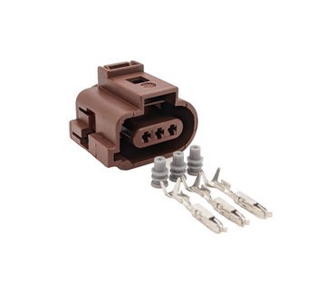 3 Pin Female Steering Sensor Connector Plug for VW AUDI SEAT SKODA - 3B0973703A