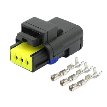 3 Pin Fuel Rail Pressure Sensor Wiring Loom Connector for 55PP06-03 1920GW HDI