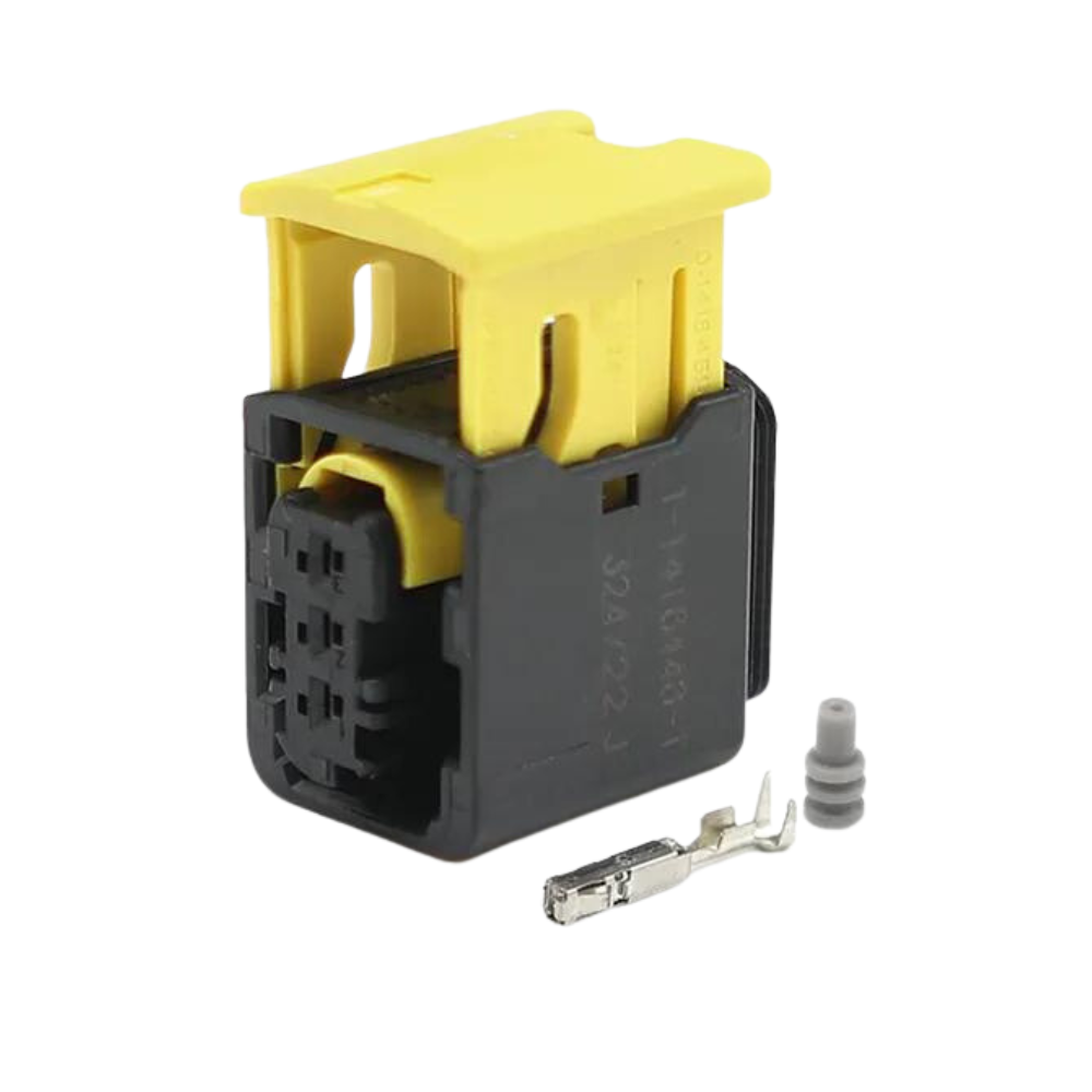 3 Pin Cable Mount Socket Automotive Wire Connector for TE Connectivity