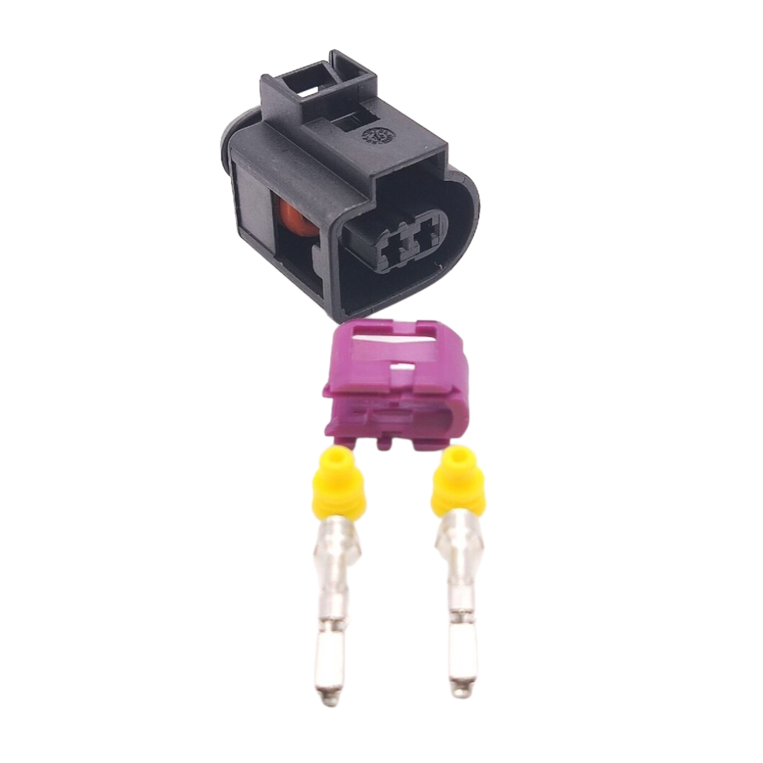 4D0971992 2 Pin Alternator Connector Plug Repair VW Audi Skoda Seat Bosch Valeo