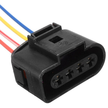 4 Pin 02 Oxygen Sensor Connector Plug Fits VW, Audi & Seat 1J0973724