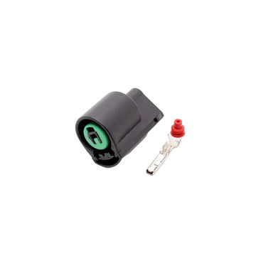 1 Pin Female Electrical Connector Plug for Hyundai Kia A/C Compressor Engine Air Pump Wiring Harness – Automotive Car Connector with Terminal & Seal