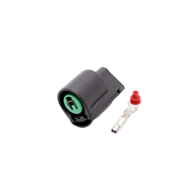 1 Pin Female Electrical Connector Plug for Hyundai Kia A/C Compressor Engine Air Pump Wiring Harness – Automotive Car Connector with Terminal & Seal