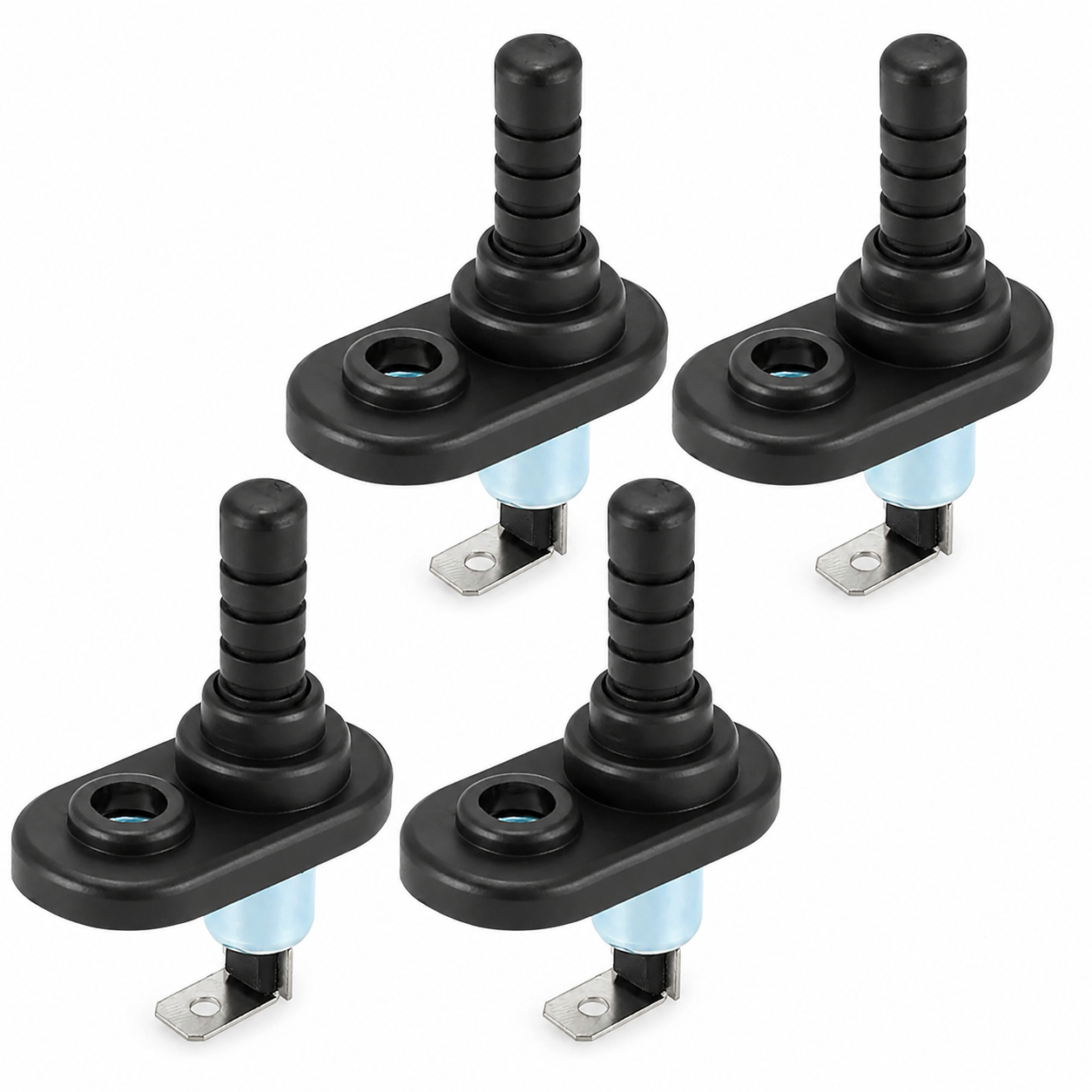 4 Pack of Door Pin Switches for Car Engine Trunk Boot Switch Set Waterproof and Rustproof
