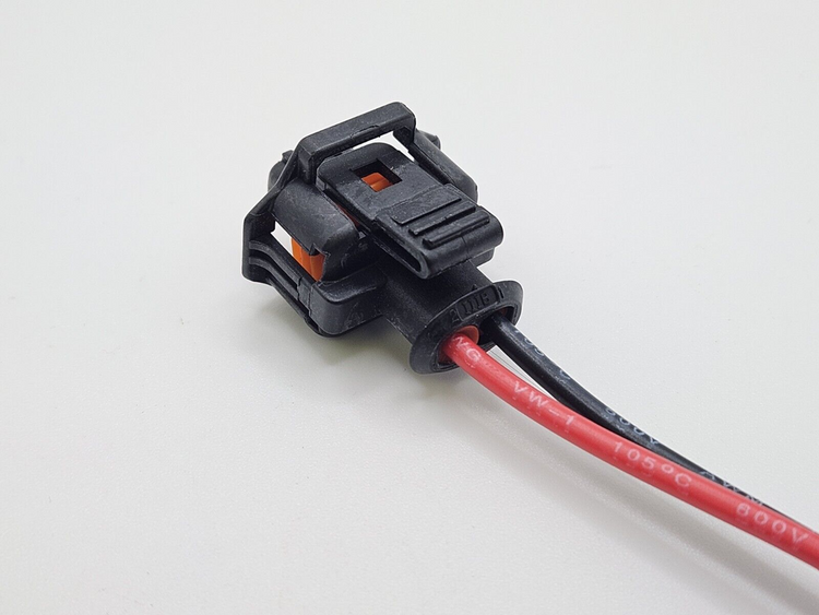 4pcs For Volvo XC90 2.4D / Pre-Wired Connector for Bosch Diesel Inject