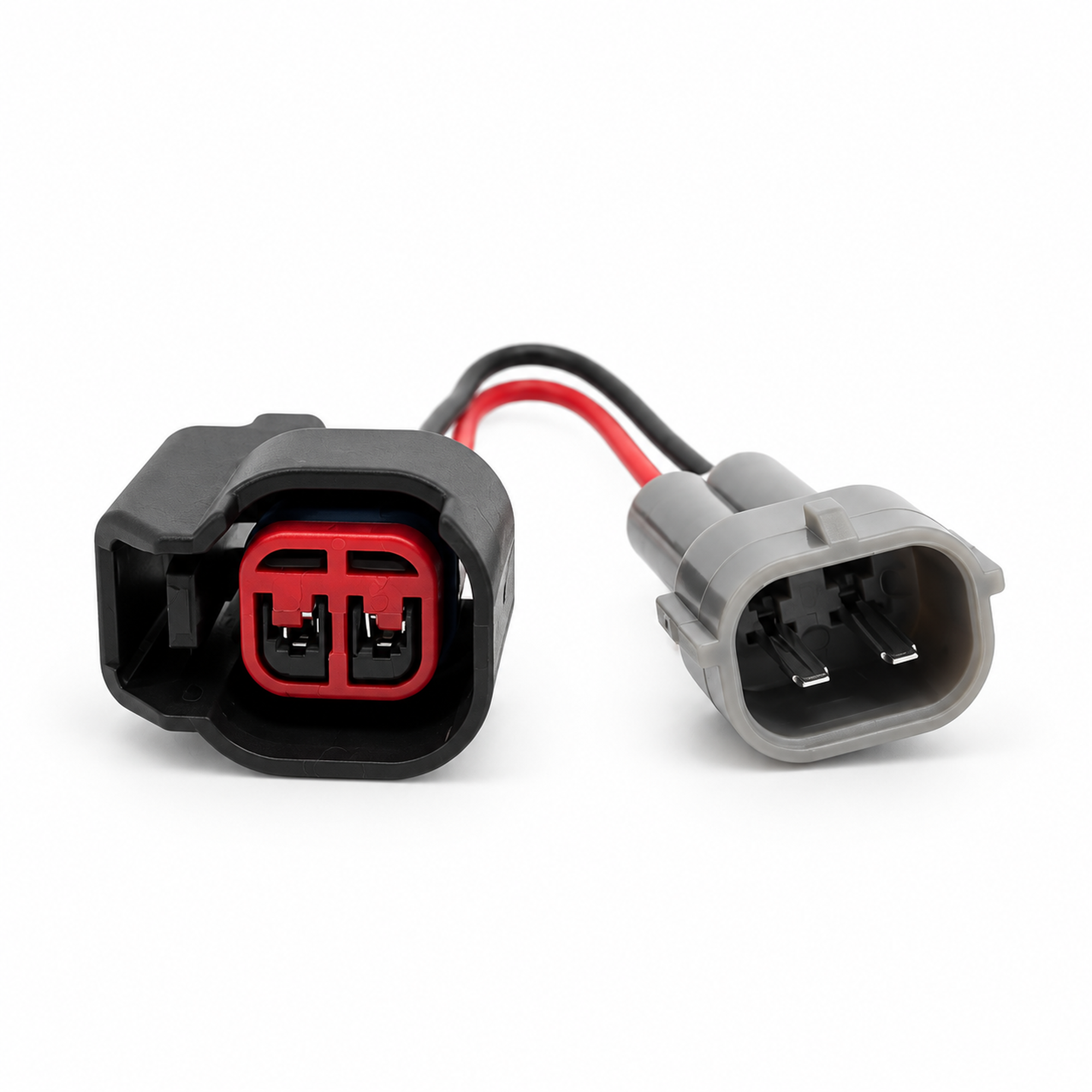 2 Pin 4PCS Fuel Injector Connector Plug Adaptors Female EV14 EV6 USCAR to Denso – 4x HOT/B10.G – image 7