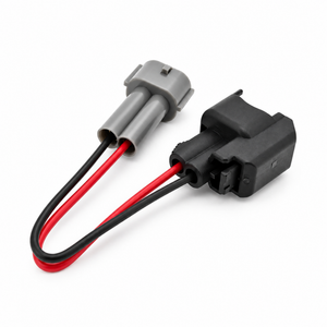 2 Pin 4PCS Fuel Injector Connector Plug Adaptors Female EV14 EV6 USCAR to Denso – 4x HOT/B10.G – image 9