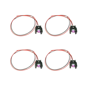4 x 2 Pin Diesel Injector Plug/Electrical Connector For Mercedes Sprinter Delphi Piezo