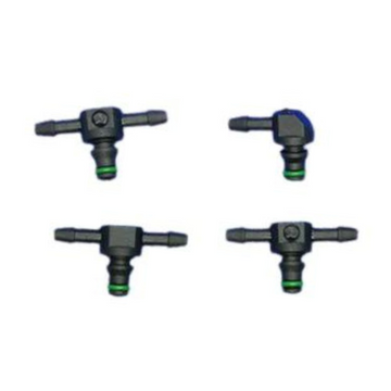 4 x Common Rail Diesel Injector Leak Off Pipe return Connectors Bosch 110