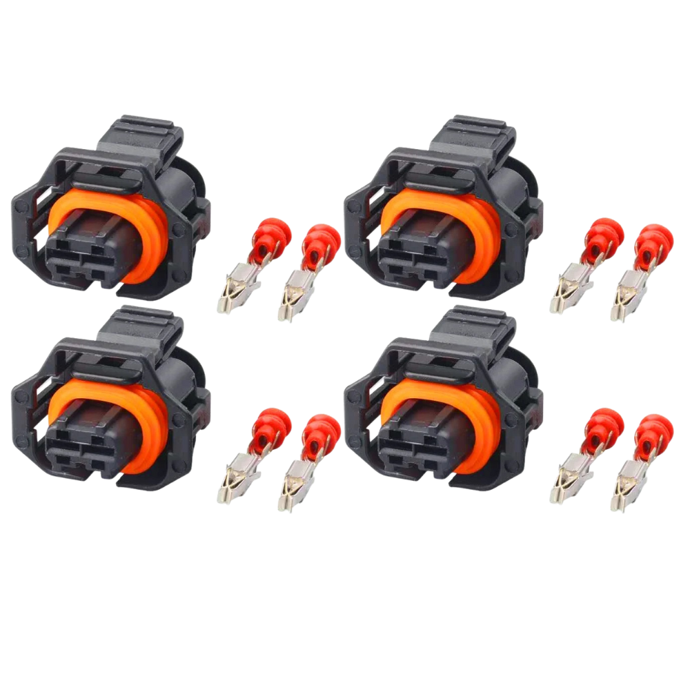 4x Diesel Injector Connector Plug Kit for Vauxhall Vivaro 1.9 CDTI for
