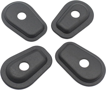 Entretoises d'adaptation pour clignotants avant et arrière de moto (lot de 4), noires - Pour Yamaha YZF-R6, YZF600, YZF1000 Thunderace, FZ1000, FAZER FZ600, YZF-R1