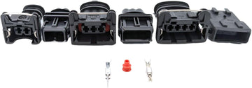 36pcs Automotive Connector Set for O2 Sensor, JPT, Ignition Coil & EV1 Fuel Injectors 1, 2 & 3 Pin