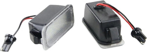 2pcs Canbus LED Rear Number Plate Lights 6000K for Ford Fiesta Focus Mondeo Kuga & Jaguar XJ XF