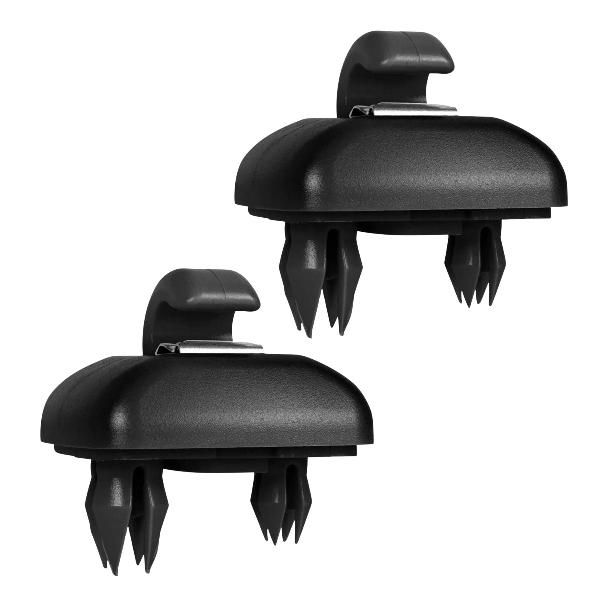 2pcs Sun Visor Clip Holder Hook for Audi A1 A3 A4 A5 Q3 Q5 TT Black 8U08575624PK