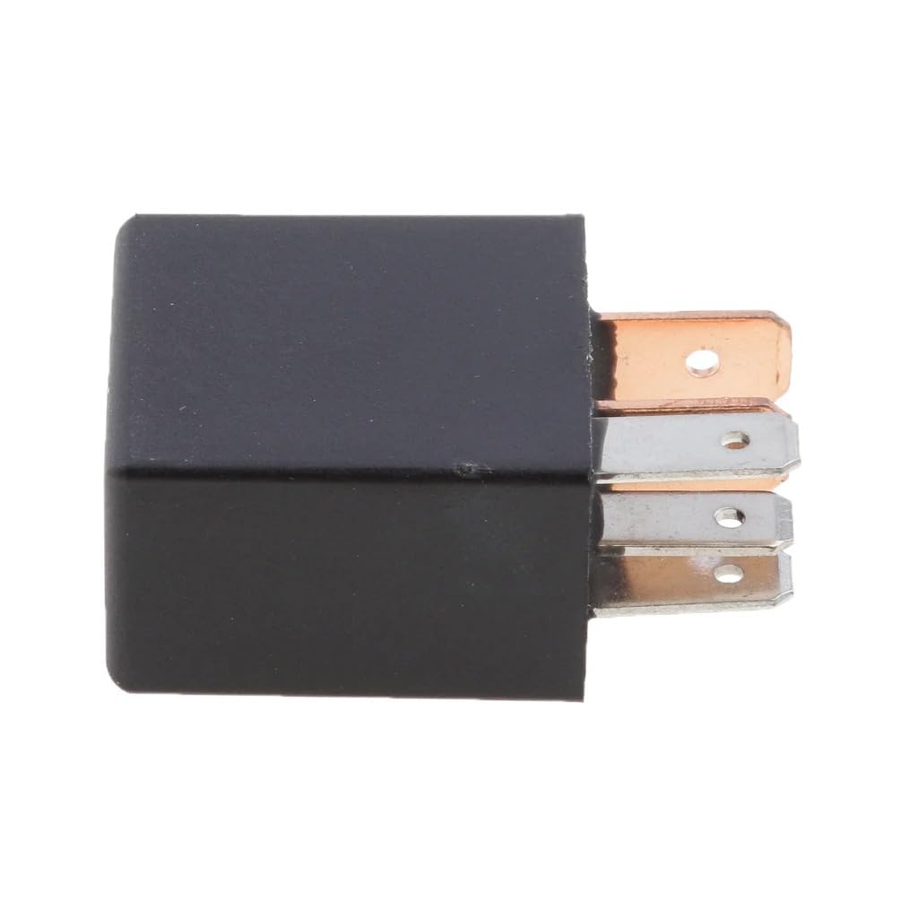 5 Pack of 12V 30AMP Heavy Duty Car Relay 5 Pin SPDT Standard Multi-Pur