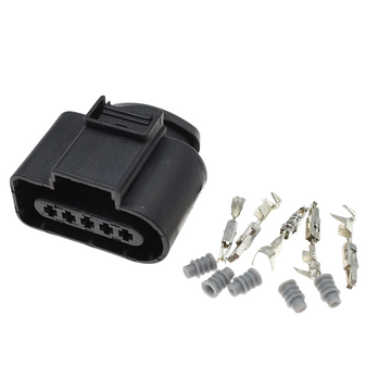 5 Pin MAF Connector 1J0973705 Mass Air Flow Plug for VW Audi & Skoda 42123000