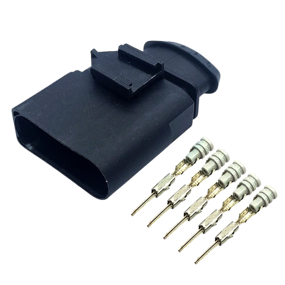 5 Pin Sealed Male JPT Connector Kit for VW AUDI SEAT SKODA VAG - 6N0973805