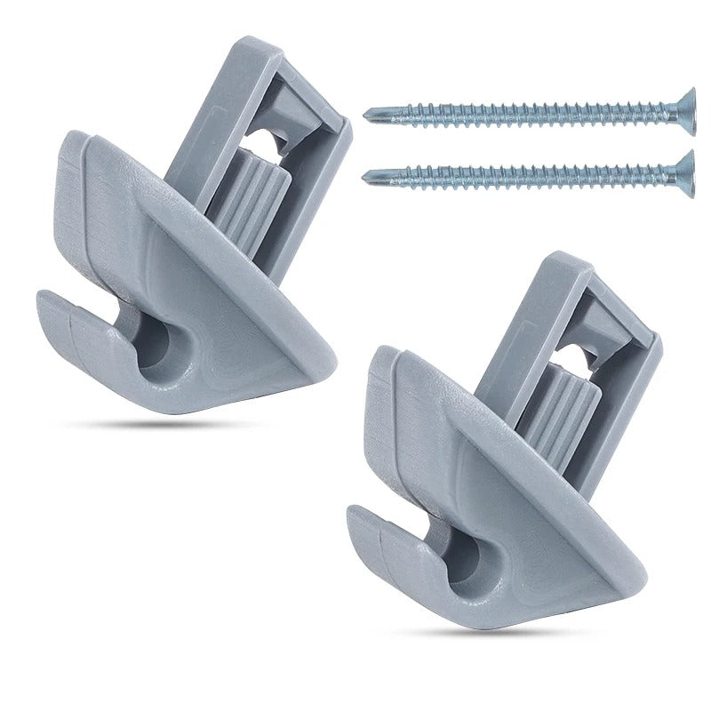 2pcs Sun Visor Bracket Holder Clips For Vauxhall Movano 1998-2010 Vivaro 2001-14