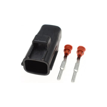 Connecteur automobile étanche scellé mâle/femelle à 2 broches, série 2,2 mm, 6188-0047