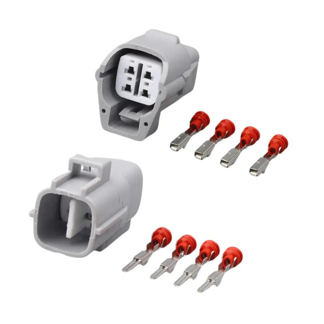 4 Pin TS 090 Male & Female Connectors, Terminal Pins & Seals for Sumitomo 6188-0066 6189-0126