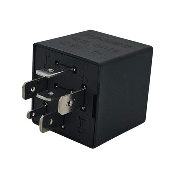 DC 12V 6-Pin Windscreen Wiper Relay 20A / 40A Automatic High Capacity Black