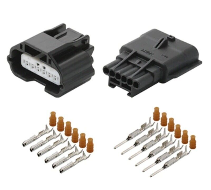 6 PIN Male Female Plug Connector Accelerator Pedal PDC Sensor For Sumitomo Honda