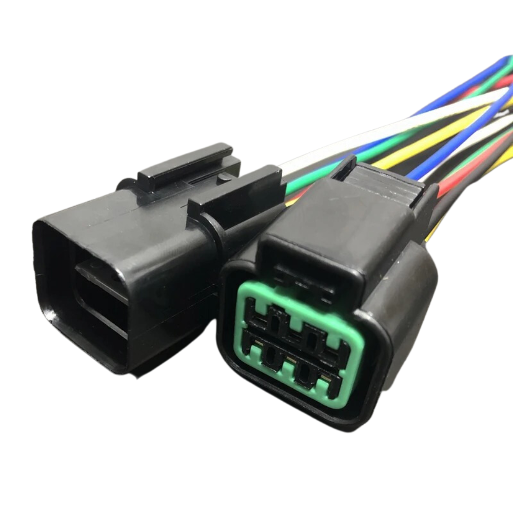 6 Pin Prewired Connector Kit Headlight Lamp Oxygen Sensor Fits Hyundai / KIA