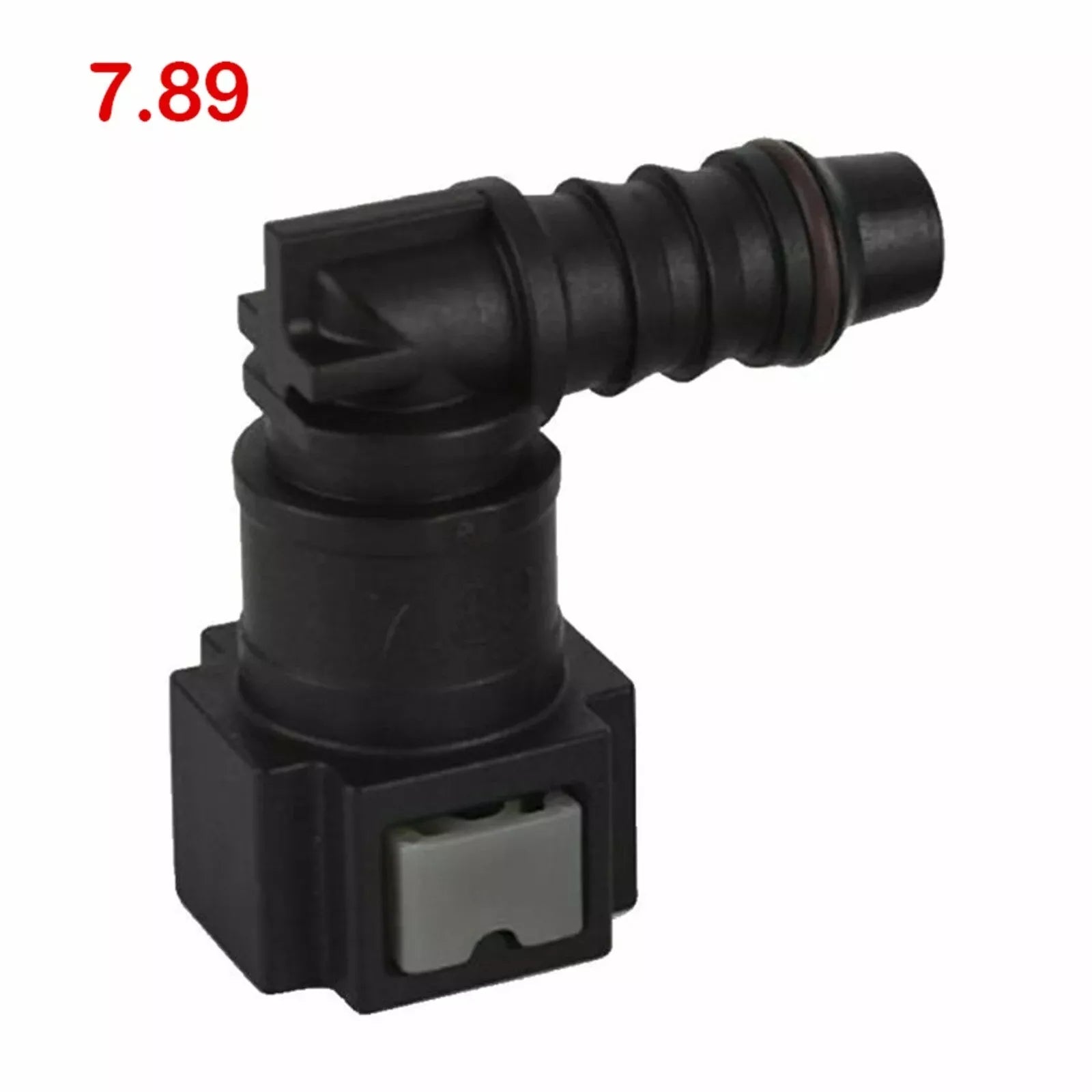 7.89 ID8 Angled Quick Release Fuel Line Hose Connector Universal