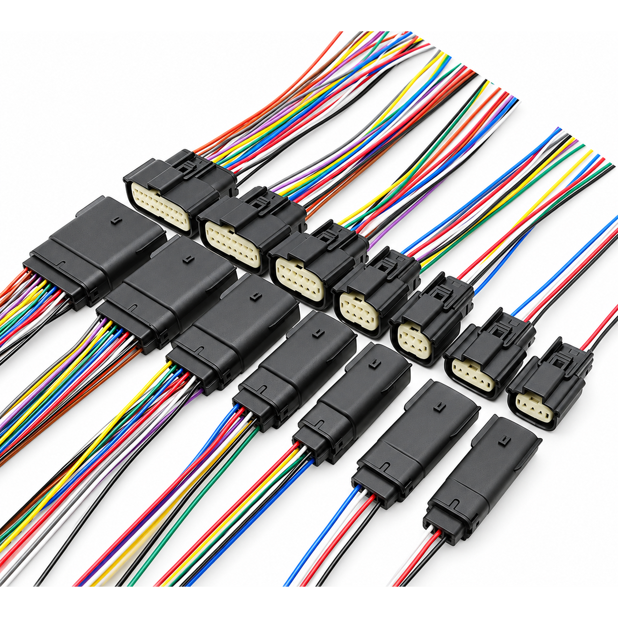 MolexPre/2pinM+Fcables
