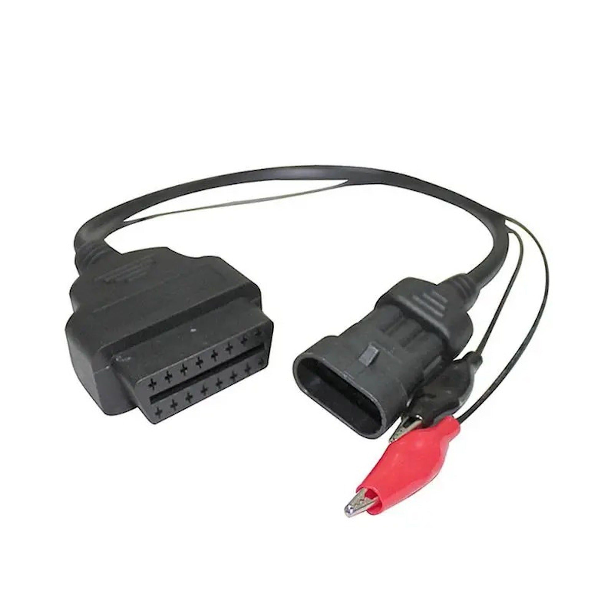 16Pin OBD2 to 3Pin OBD1 Diagnostic Adaptor Connector Cable For Vespa