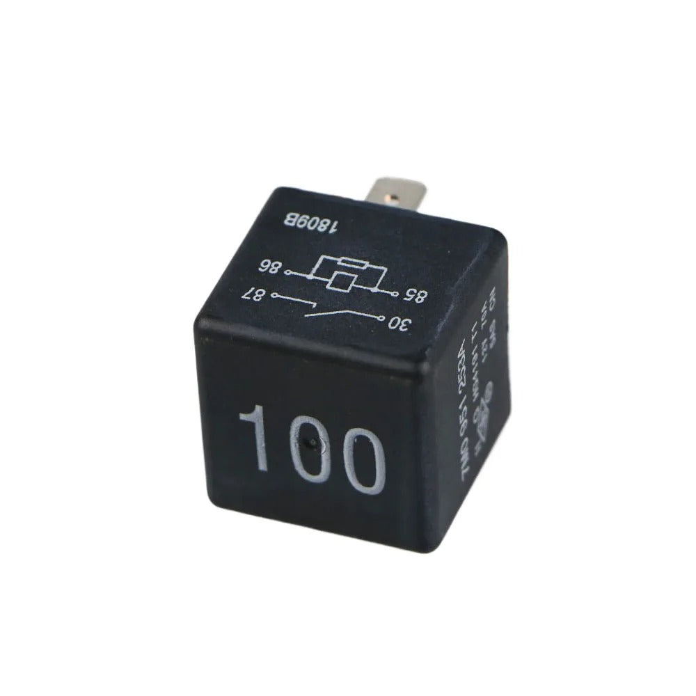 12V Car Relay 4 Pin Multifunction Number 100 Normally Open Relay 7M0951253A for VW A3 A4 A6 Q5 Q7