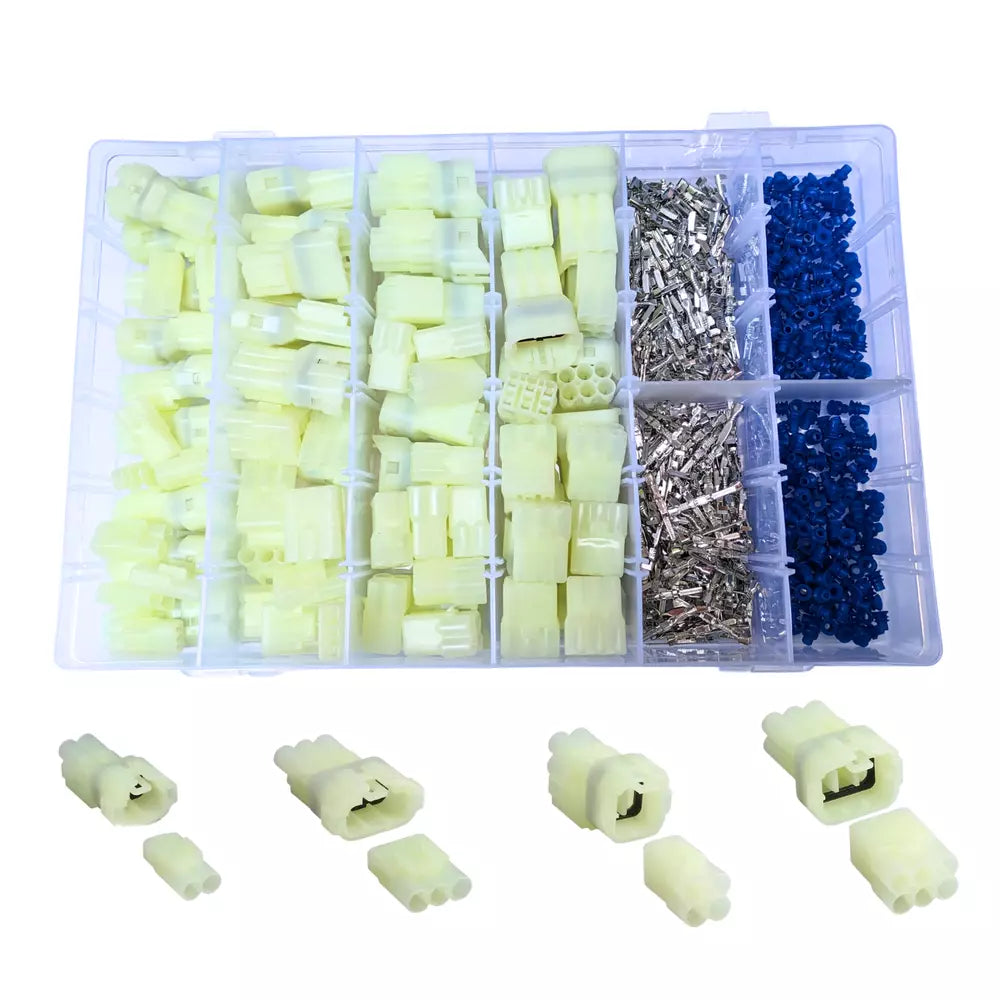 80pcs Sumitomo HM090 Waterproof Connector Assortment Kit Yamaha Kawasaki Suzuki