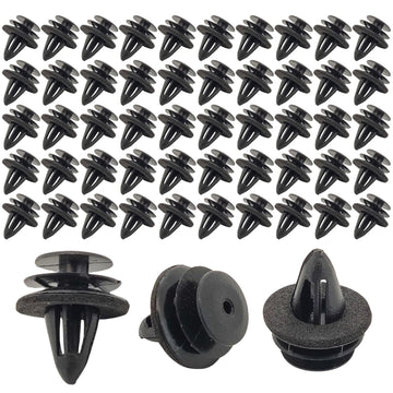 50pcs Door Card & Interior Trim Clips for Nissan Qashqai J10 (2006-13)