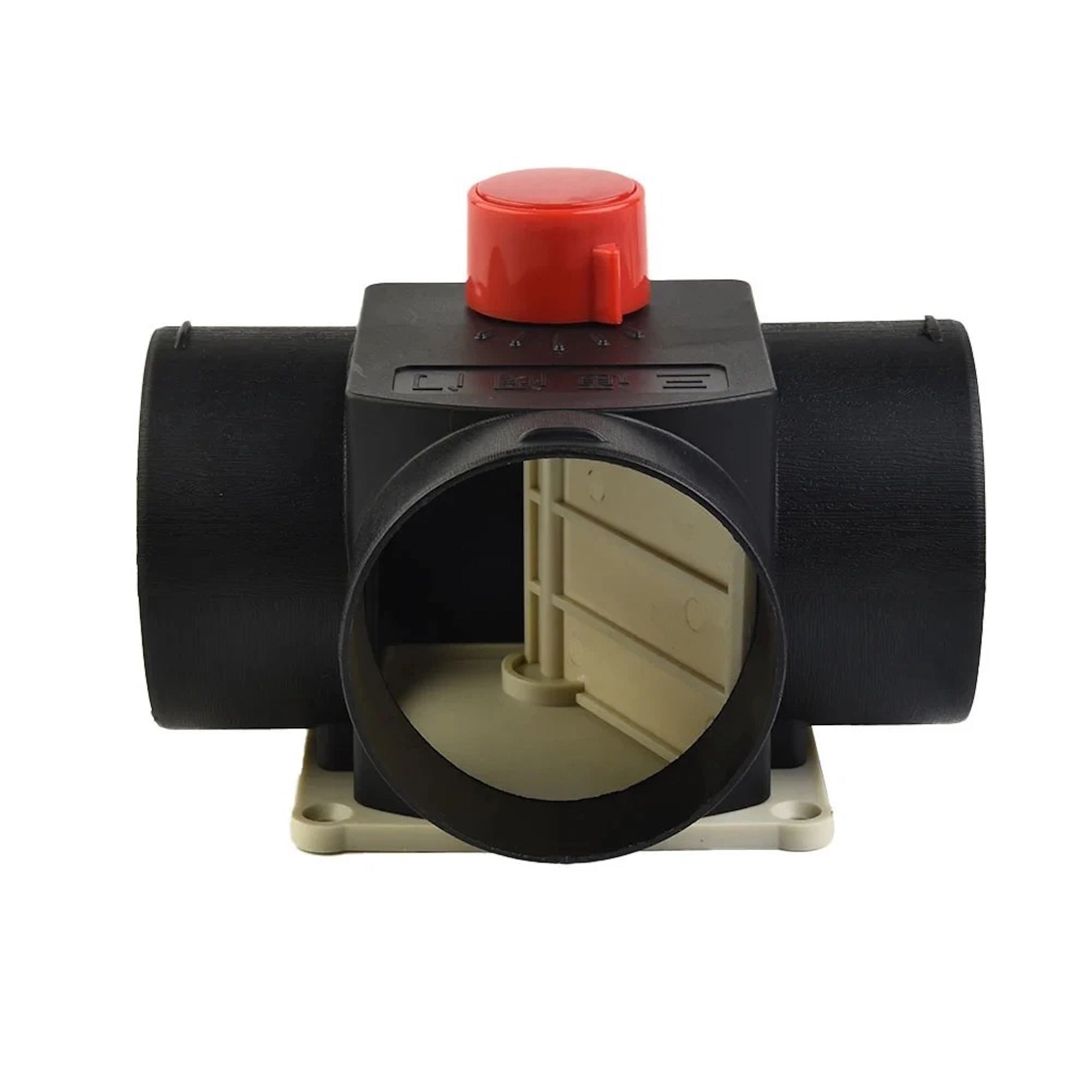 75mm / 2.95" Inches Diameter Parking Heater Ducting 3 Way T Piece Air Vent Splitter for Webasto Eberspacher with 5 Air Flow Settings