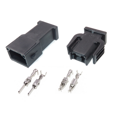 Female + Male 2-Pin Repair Kit 893971632 4B0971992 for VW Audi MT Crimp with Pins