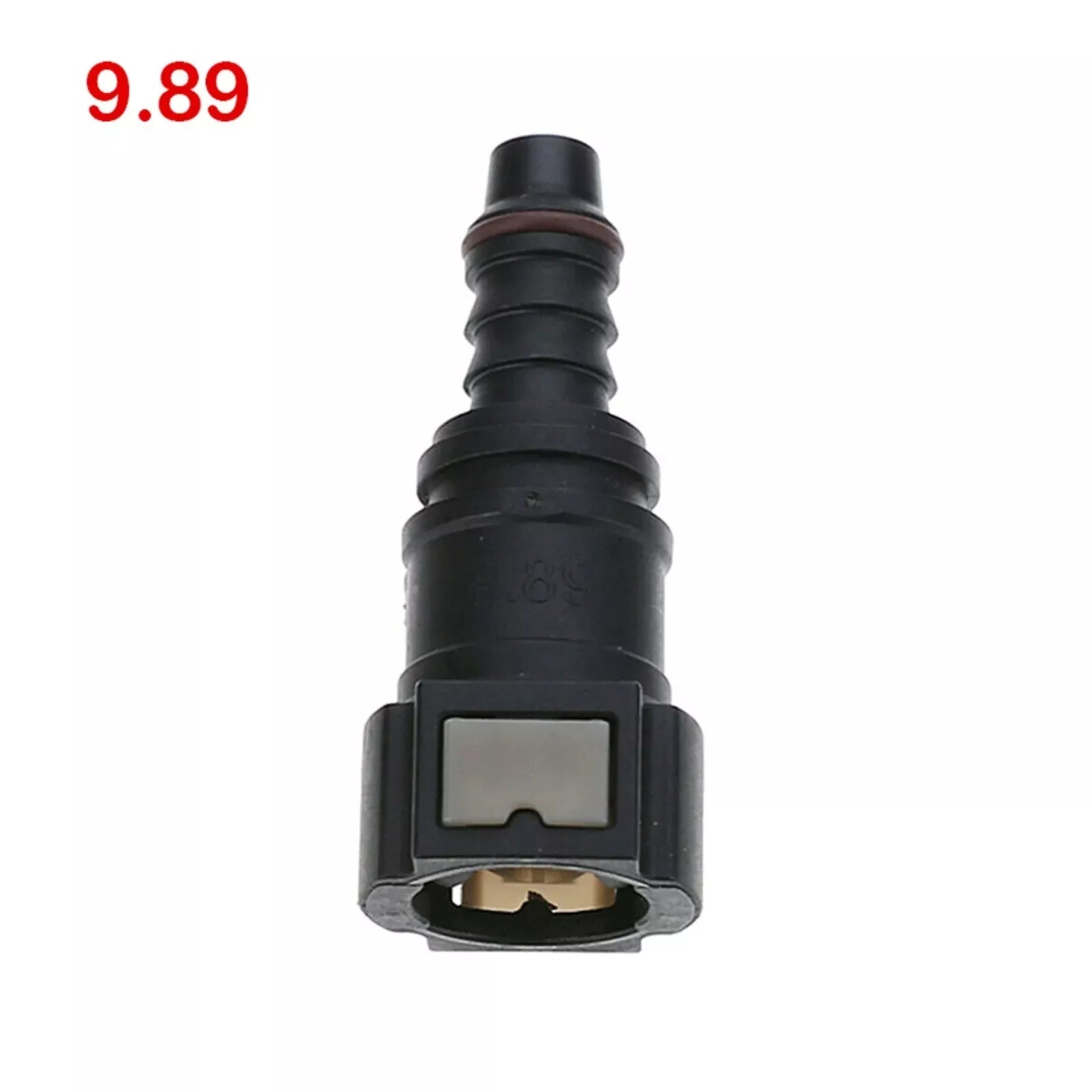 9.89 ID8 Straight Quick Release Fuel Line Hose Connector Universal