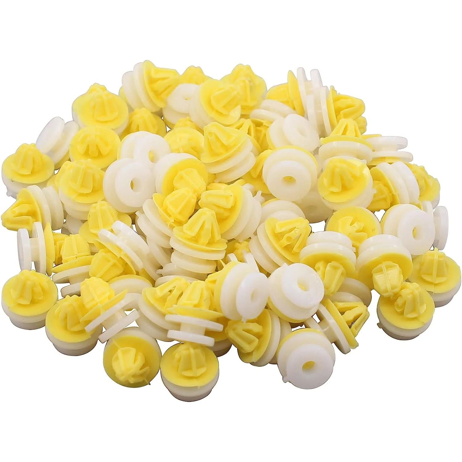 50x Car Door Panel Moulding Clips Plastic Retainers DYC101420 for Freelander 2