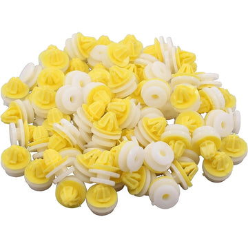50x Car Door Panel Moulding Clips Plastic Retainers DYC101420 for Freelander 2