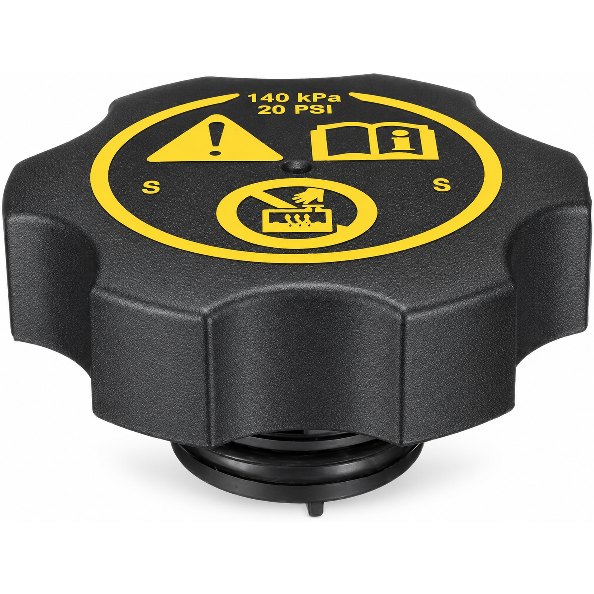 Radiator Expansion Tank Cap for Opel Vauxhall Adam Cascada Mokka Zafira 1305248 – A048/F1B/Cap – image 1