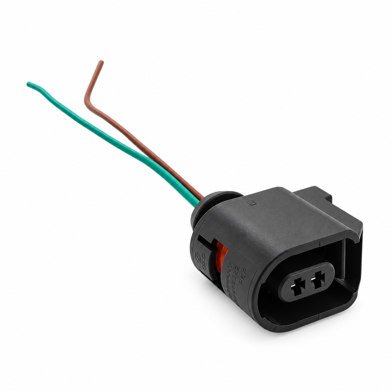 2 Pin Plug Connector Sealed Female For VW Audi Seat Skoda ABS Sensor 6E0973702