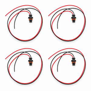 4pcs 2 Pin Pre-Wired Bosch Diesel Injector Connector Injector Plug 1928404072